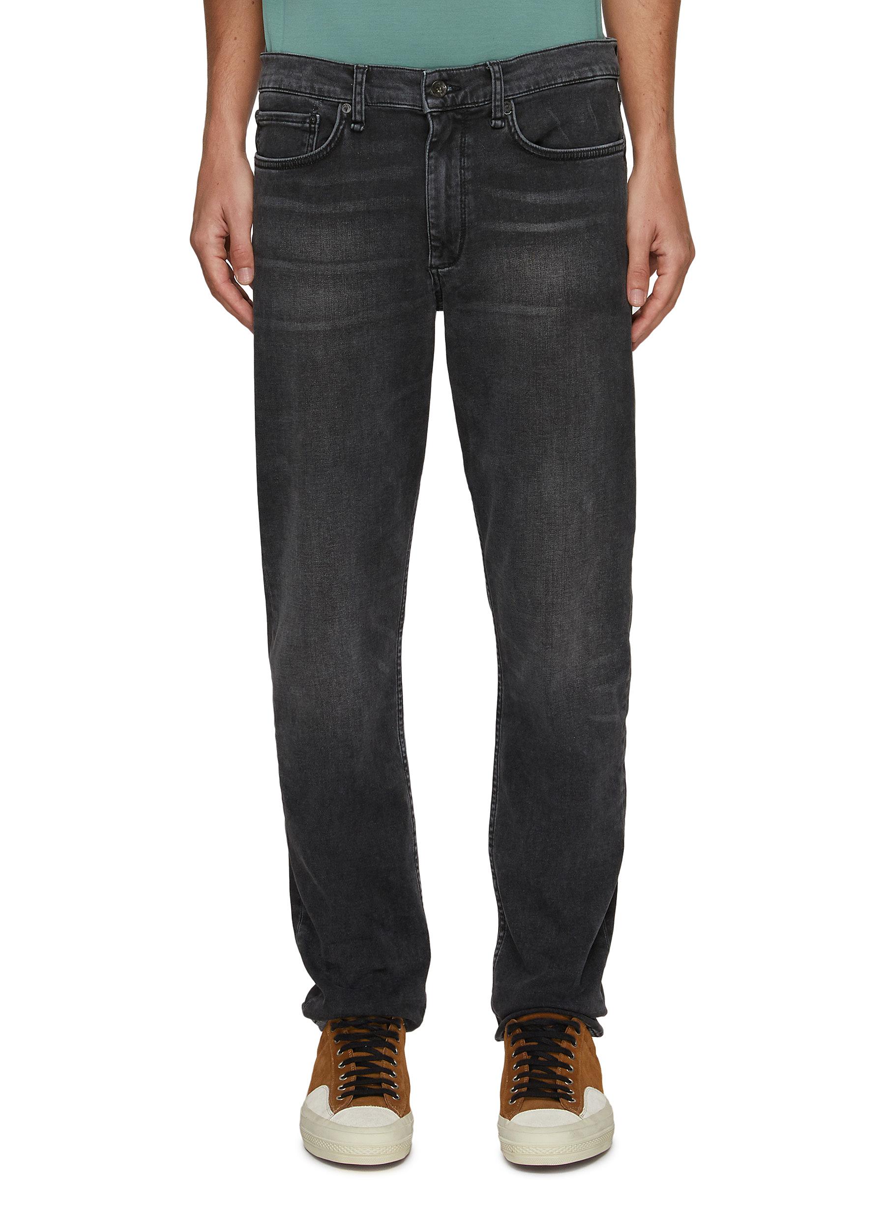 Loopback Washed Slim Jeans | Men 