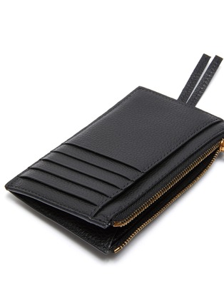 Detail View - Click To Enlarge - BALENCIAGA - Neo Classic City' Grained Calf Leather Cardholder