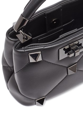 Detail View - Click To Enlarge - VALENTINO - Valentino Garavani Nappa Leather Top Handle Mini Bag