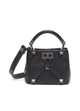 Main View - Click To Enlarge - VALENTINO - Valentino Garavani Nappa Leather Top Handle Mini Bag