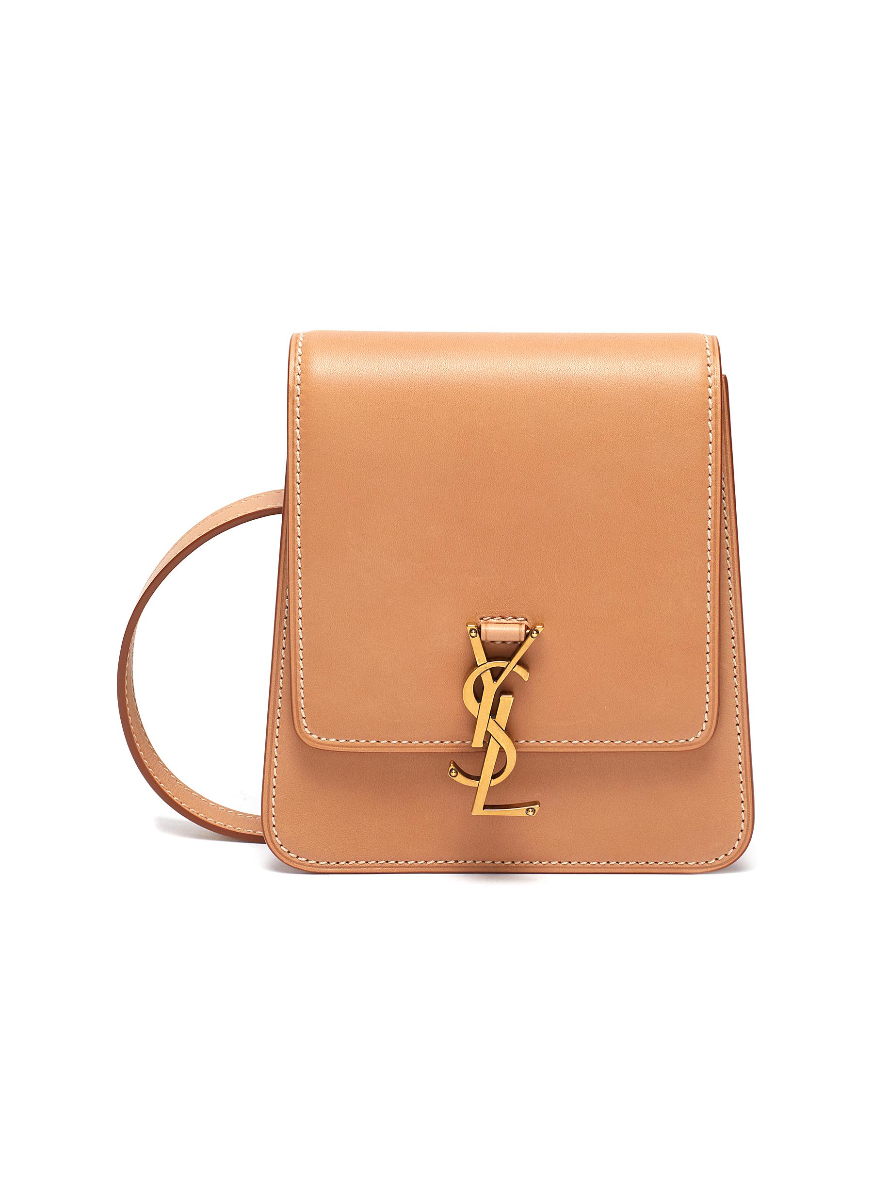 Saint Laurent Verti Kaia' Crossbody Bag In Brown ModeSens