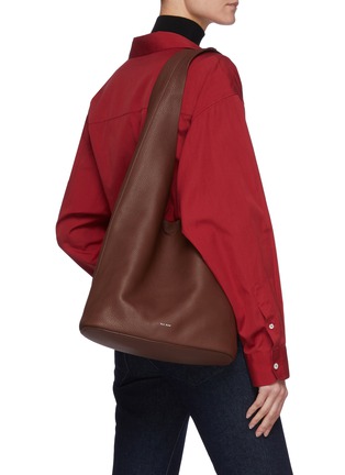 Figure View - Click To Enlarge - THE ROW - Bindle Three Leather Shoulder Bag