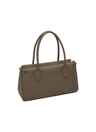 Detail View - Click To Enlarge - THE ROW - Matte Grain Calf Leather Top Handle Shoulder Bag