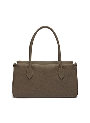 Main View - Click To Enlarge - THE ROW - Matte Grain Calf Leather Top Handle Shoulder Bag