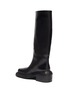  - MARSÈLL - Casette' Knee High Square Toe Calfskin Leather Riding Boots