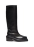 Main View - Click To Enlarge - MARSÈLL - Casette' Knee High Square Toe Calfskin Leather Riding Boots