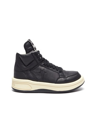 Main View - Click To Enlarge - RICK OWENS - x Converse TURBOWPB High Top Sneakers