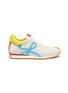 Main View - Click To Enlarge - LOEWE - Embossed Anagram Lace-Up Sneakers
