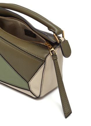 Detail View - Click To Enlarge - LOEWE - Puzzle Mini' Leather Crossbody Bag