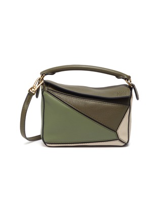 Main View - Click To Enlarge - LOEWE - Puzzle Mini' Leather Crossbody Bag
