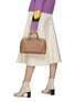 Front View - Click To Enlarge - LOEWE - Amazona' 28 Nappa Calf Leather Bag