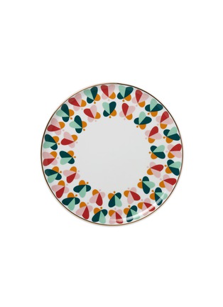 Main View - Click To Enlarge - LA DOUBLEJ - Farfalle Butterfly Ring Print Porcelain Serving Platter