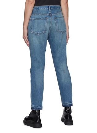 Back View - Click To Enlarge - FRAME - Heritage Piper Released Hem Jeans