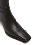 ALEXANDER WANG - Aldrich' Square Toe Over The Knee Leather Boots