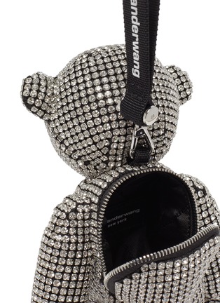 Detail View - Click To Enlarge - ALEXANDER WANG - Bear Rhinestone Pouch