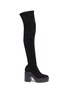 Main View - Click To Enlarge - CLERGERIE - Naelle' Suede Over The Knee Platform Boots