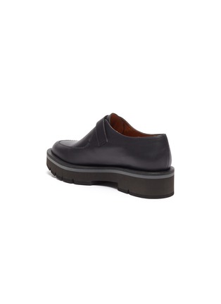  - CLERGERIE - Louna' Buckled Leather Loafers