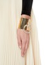 Figure View - Click To Enlarge - LANE CRAWFORD VINTAGE ACCESSORIES - COLLECTIBLE DIAMANTÉ AND GOLD TONE WIDE CUFF