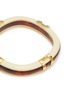 Detail View - Click To Enlarge - LANE CRAWFORD VINTAGE ACCESSORIES - Gold Toned Detailing Resin Bracelet