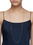 Figure View - Click To Enlarge - LANE CRAWFORD VINTAGE ACCESSORIES - 14K Gold Plated West German Necklace