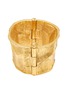 Main View - Click To Enlarge - LANE CRAWFORD VINTAGE ACCESSORIES - YSL Hammered Brushed Gold Toned Cuff