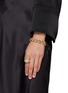 Figure View - Click To Enlarge - LANE CRAWFORD VINTAGE ACCESSORIES - Panetta Diamanté Braided Gold Toned Bracelet