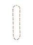 LANE CRAWFORD VINTAGE ACCESSORIES - VINTAGE UNSIGNED LONG SAUTOIR BEADED NECKLACE