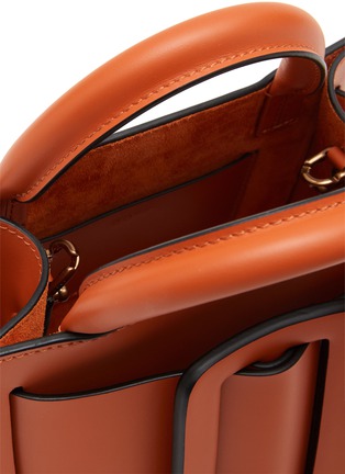 Detail View - Click To Enlarge - BOYY - Bobby 18' Oversized Buckle Small Leather Tote