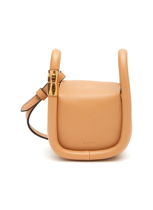 Main View - Click To Enlarge - BOYY - Wonton Charm' Leather Top Handle Bag