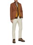 Figure View - Click To Enlarge - EQUIL - Single Breast Notch Lapel Cotton Blazer