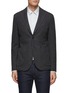 EQUIL - Patch Pocket Virgin Wool Blend Single Breasted Blazer