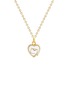 Figure View - Click To Enlarge - LOQUET LONDON - 18k yellow gold envelope charm - Love Letters
