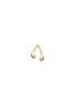Main View - Click To Enlarge - LOQUET LONDON - 18k yellow gold wishbone charm - Dream Catcher