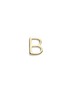 Main View - Click To Enlarge - LOQUET LONDON - 18k yellow gold letter charm - B