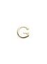 LOQUET LONDON - 18k yellow gold letter charm - G