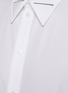 BOTTEGA VENETA - Metallic Bar Collar Detailing Cotton Shirt