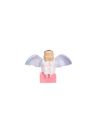 Main View - Click To Enlarge - X+Q - MINI ANGEL BABY SCULPTURE — BLUEBERRY JELLY