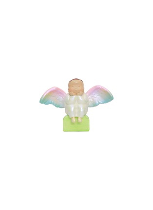 Main View - Click To Enlarge - X+Q - MINI ANGEL BABY SCULPTURE — JUICY PEACH