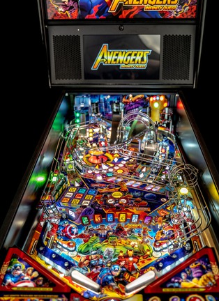 Detail View - Click To Enlarge - STERN PINBALL - Avengers Premium Pinball Machine