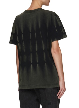 Back View - Click To Enlarge - ALEXANDER WANG - Acid Wash Chest Pocket Cotton T-shirt