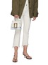 Figure View - Click To Enlarge - BOYY - Small 'Karl 19' Oversized Buckle Strap Colour Block Grained Leather Tote Bag