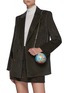Figure View - Click To Enlarge - JUDITH LEIBER - Sphere Goldfish Bowl Clutch Bag