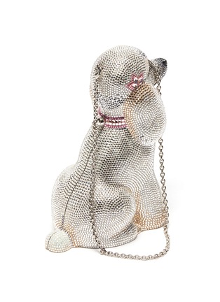 Detail View - Click To Enlarge - JUDITH LEIBER - French Poodle Lucille' Crystal Covered Bag