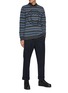 Figure View - Click To Enlarge - BURBERRY - Fairall Round Logo Pattern Sweater