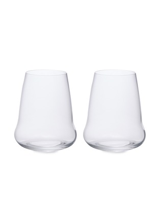 Main View - Click To Enlarge - RIEDEL - STEMLESS WINGS RETAIL RIESLING/CHAMPAGNE GLASS - SET OF 2