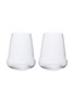 RIEDEL - STEMLESS WINGS RETAIL RIESLING/CHAMPAGNE GLASS - SET OF 2