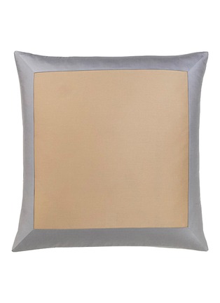 Main View - Click To Enlarge - FRETTE - Rectangular Pillowcase — Savage Beige/Cliff Grey