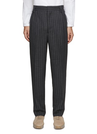 Main View - Click To Enlarge - FEAR OF GOD - Double Pleat Pinstriped Wool Pants