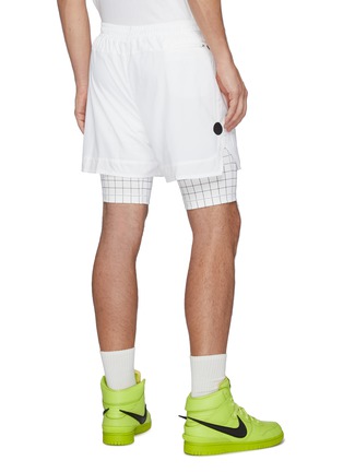 Back View - Click To Enlarge - NIKELAB - Nike x Off-White Spandex Lined Shorts