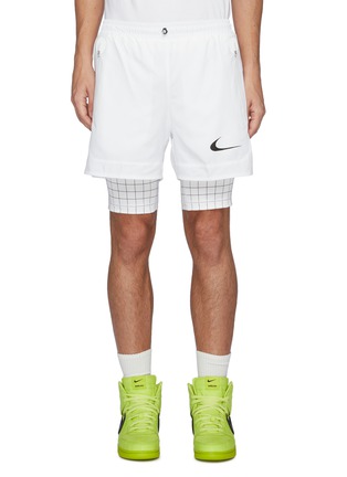 Main View - Click To Enlarge - NIKELAB - Nike x Off-White Spandex Lined Shorts